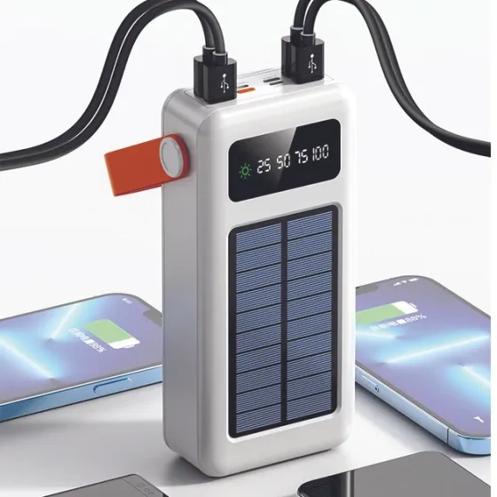 Внешний аккумулятор (power bank) 40000мАч 4Вт на солнечной батарее Киев