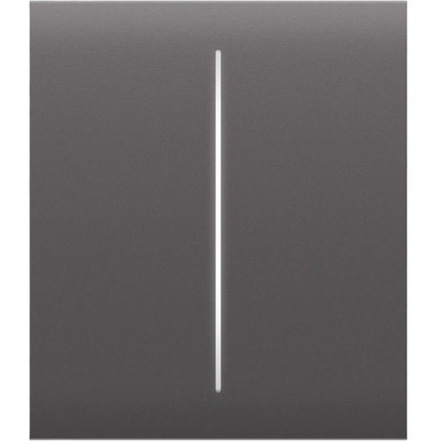 Умный выключатель Ajax CenterButton 2-gang/grey Винница - изображение 1