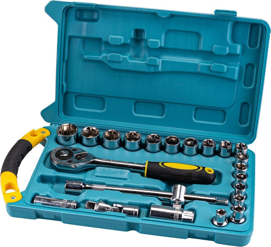 Набор торцевых насадок ТИТУЛ CRV 1/2