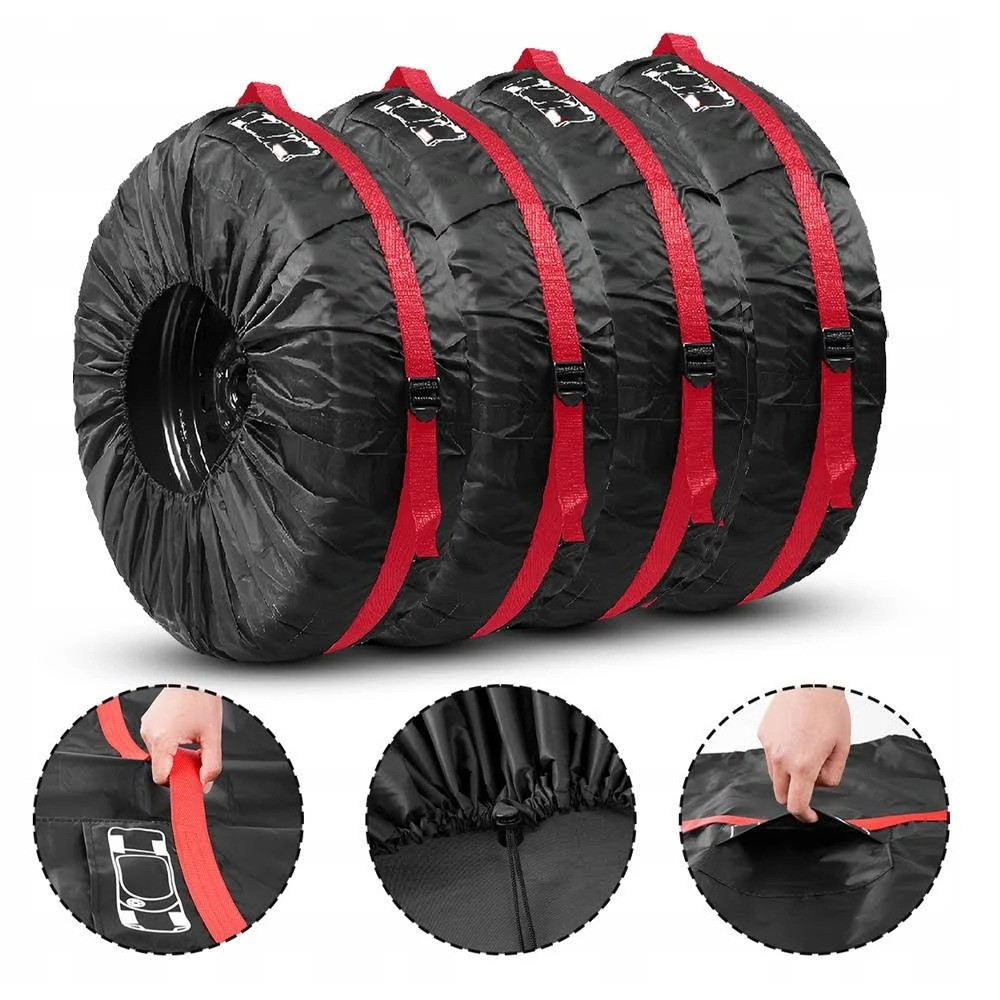 4шт Чехлы для колес R13-R16 / Набор чехлов для колес / Чехлы для хранения шин / Чехлы на автомобильные колеса Киев - изображение 3
