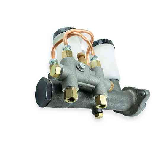 Циліндр головний УАЗ 452, 469, 3741, 3151 2х секційний з сигнальним пристроєм, 2 бачки (ГТЦ) гальмівні Мукачево