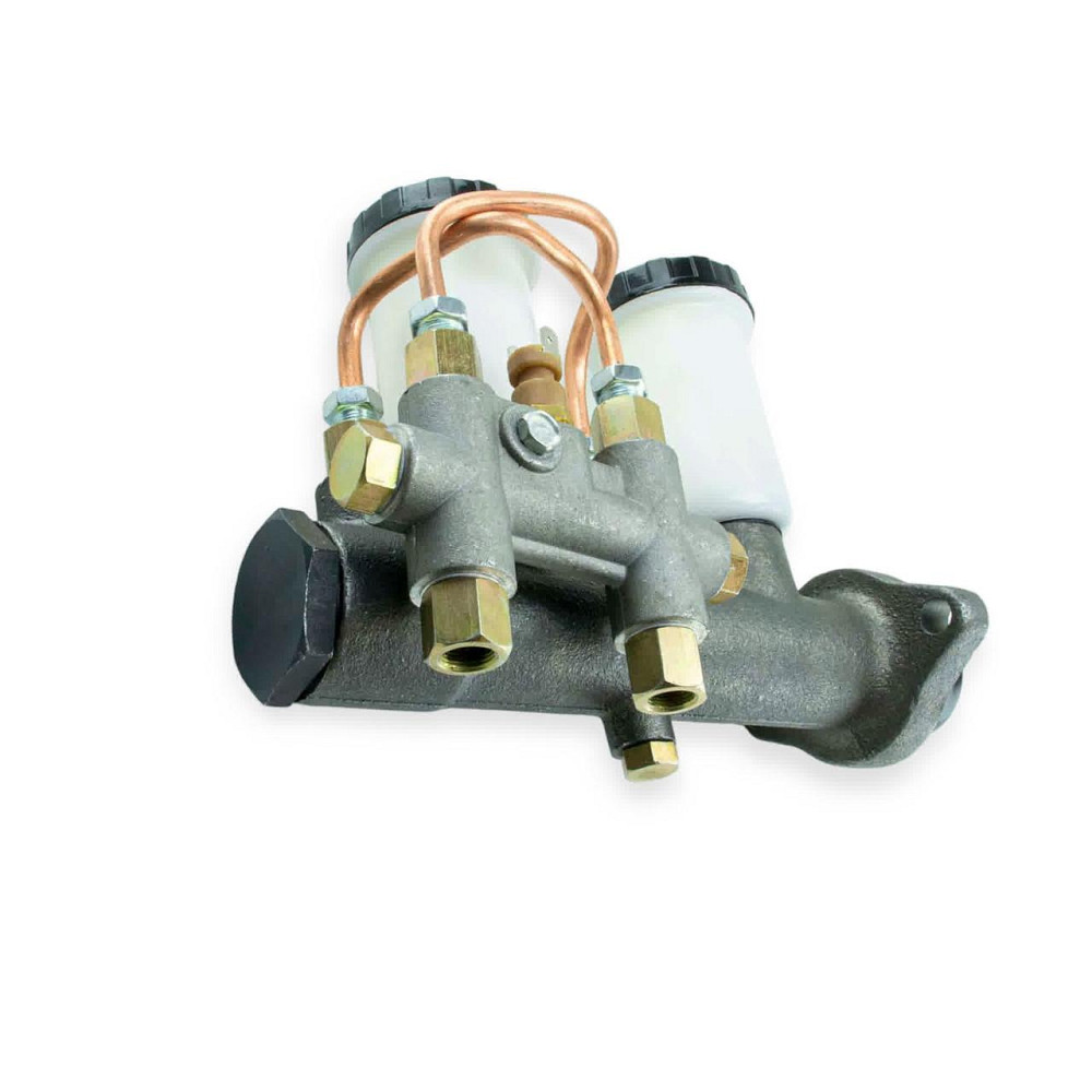 Цилиндр главный УАЗ 452, 469, 3741, 3151 2х секционный с сигнальным устройством, 2 бачка (ГТЦ) тормозной Мукачево - изображение 1