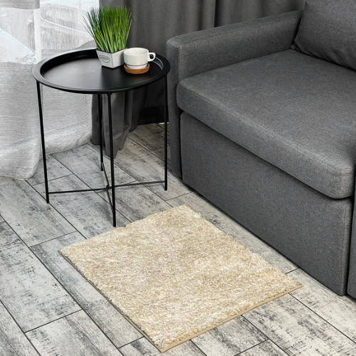 Килимок для ванної 60*50см Comfort бежевий поліестер Дариана Житомир