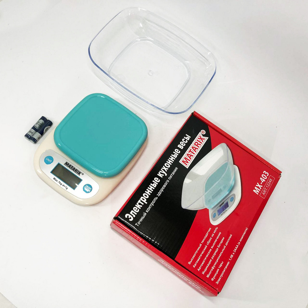 Ваги з чашею для кухні, Ваги для їжі кухонні Кухонні зважування на батарейках WD-41 Львів - фото 5