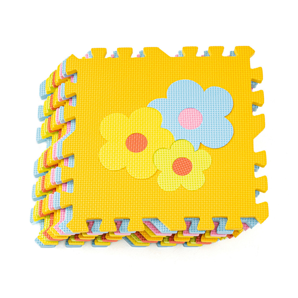 Дитячий килимок пазл з бортиками Toys 30x30 WCG EVA  - 25 частин, для дітей Київ - фото 6