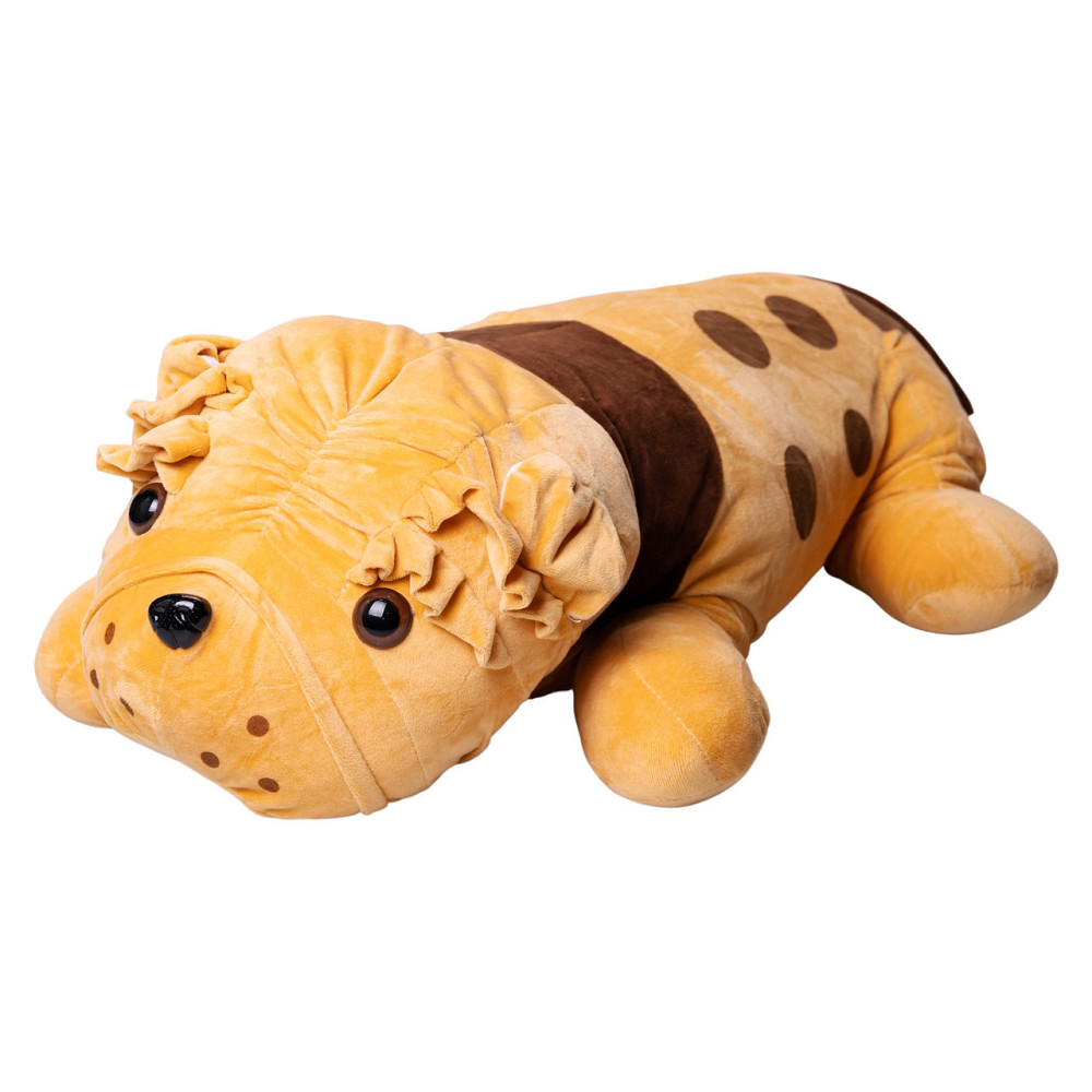 Іграшка-подушка з пледом всередині Собака обіймашка 65 (см) Коричневий Colorful Home 9527-40BR Київ - фото 3