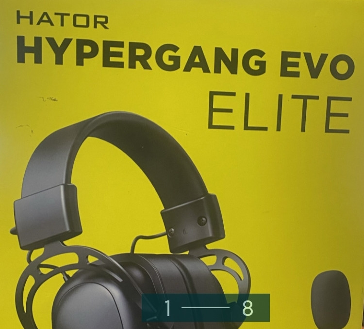 Навушники Hator HYPERGANG EVO ELITE в чудовому стані 10/10! Київ - фото 8