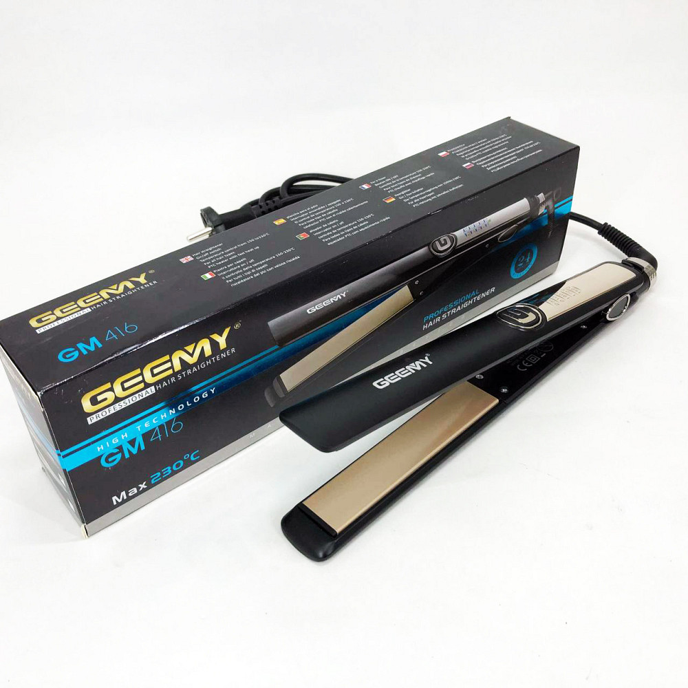 Утюжки для выпрямления Gemei GM-416, Мощный утюжок для выравнивания волос, Плойка выравниватель GN-48 Львов - изображение 12