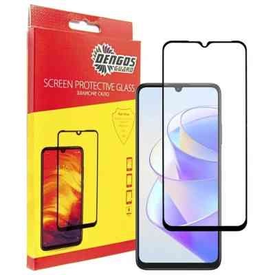 Чехол для мобильного телефона Dengos Kit for Honor x7a case + glass (Black) (DG-KM-55) Винница