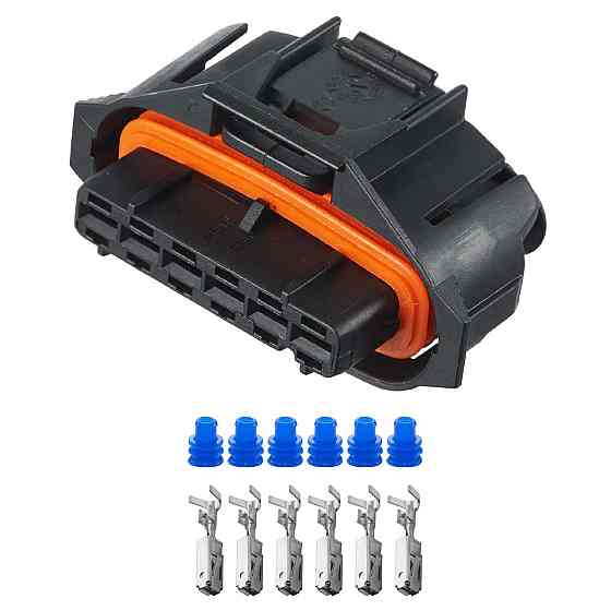 Роз'єм конектор 6-кон., Педаль Акселератора Bosch Dbw, 192840374936394-2, Bosch, TE, Bosch, Багато марок 41099 Київ