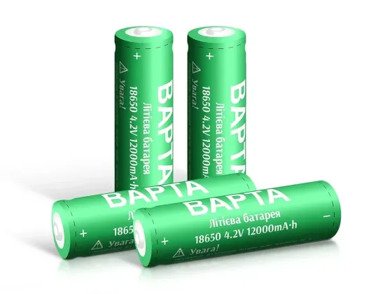 Аккумулятор 18650 BAPTA BP-1200 12000mAh 4.2V Li-Ion для фонарей, электроники и power bank Одесса