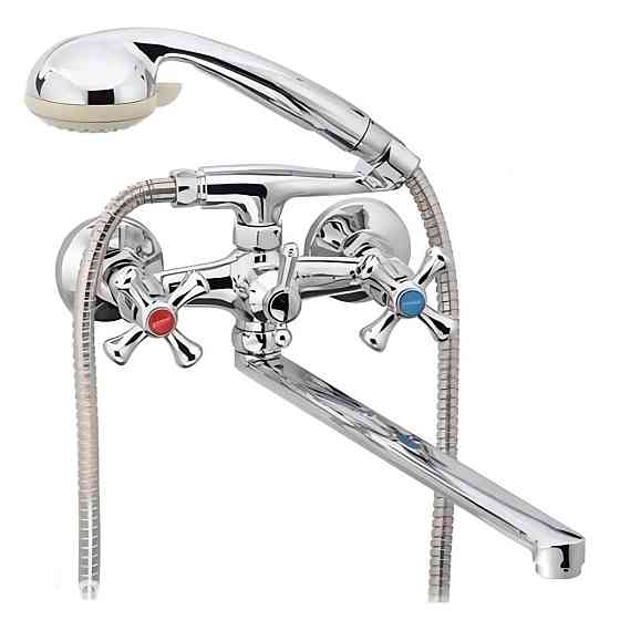 Змішувач для ванни ZERIX DFR-B722, ручки крест Харків