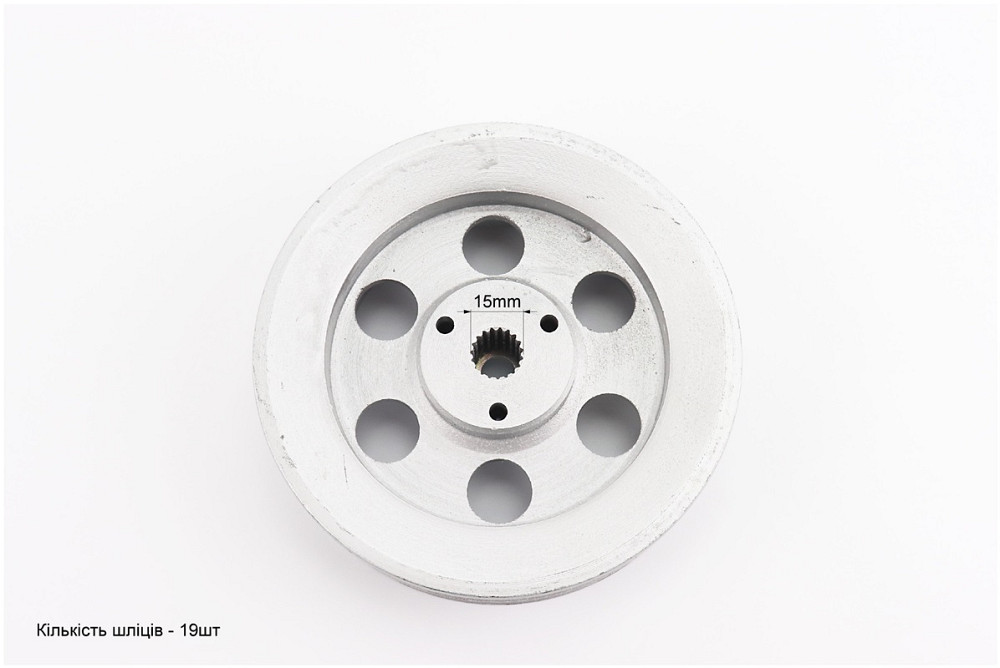 Шків D-140mm під шліц Z-19 (два пази під ремінь SPB) Киев - изображение 4