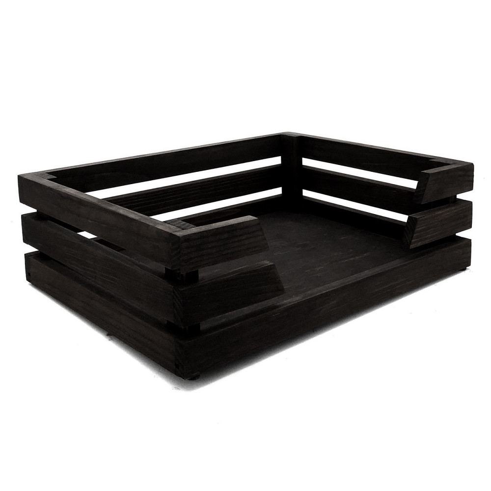 Лежак деревянный для собаки 