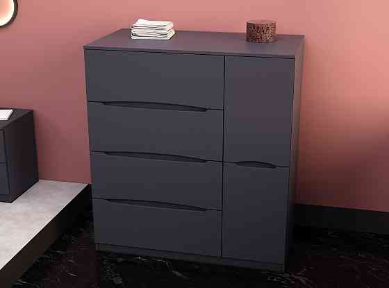 Комод Дельта №2, Антрацит, 1090/610/1200 Львів