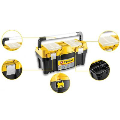 Ящик для инструментов Topex 25 ", с алюминиевой ручкой (79R129) Винница - изображение 3