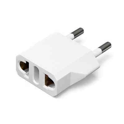 Перехідник PowerPlant 220В EU/US белый (DV00DV0023) Вінниця