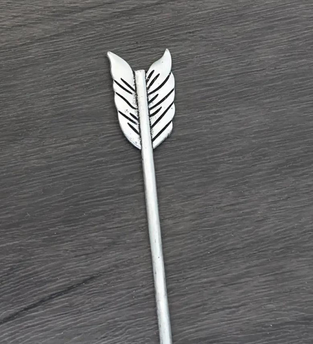 Винтажная заколка в виде стрелы – шпилька для волос Стрелка украшение для волос, стильные аксессуары Киев - изображение 5