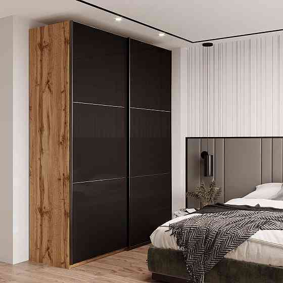 Шафа купе Doros G-Caiser Дуб Евок 2 Стекла / 3 частини 180х60х240 (DRS-011574) Дніпро