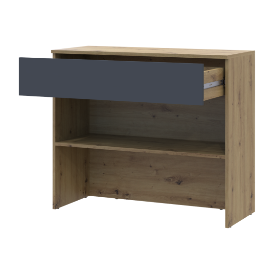 Тумба для обуви Doros Сплит 94х39х80 см Дуб артизан/Графит (DRS-011461) Днепр