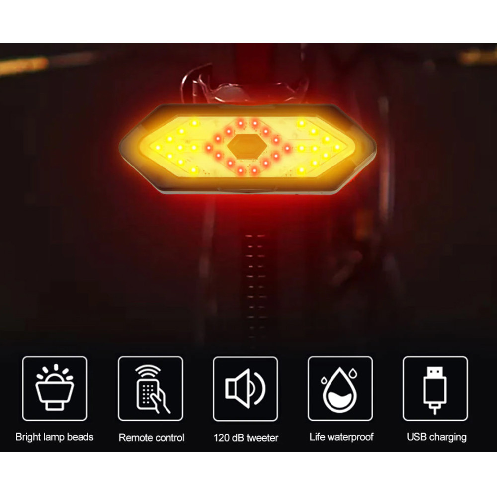 Подарочный набор для велосипедиста (Задний стоп с поворотниками и велофара с сигналом) Бровары - изображение 6