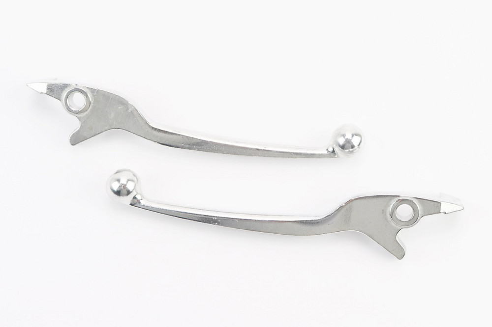 Важелі керма ліве, праве к-кт 2шт (диск. гальмо) "хром" Київ - фото 1