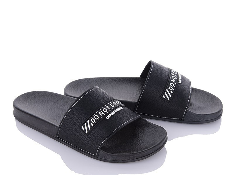 Мужские шлепанцы черные тм PaGo Одесса - изображение 2