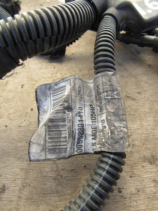 Проводка двигуна Fiat Doblo 1.6 jtd 2010-2014 (комплект) Ковель - изображение 2