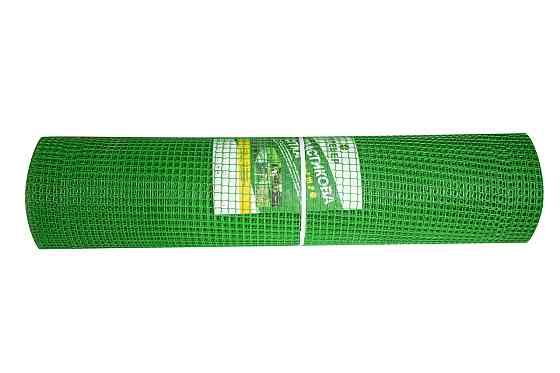 Сетка 13*13 пластмассовая 1.0х20 м (зеленая) квадрат Днепр