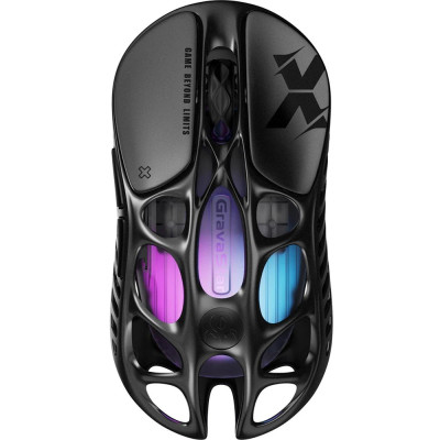 Мишка GravaStar Mercury X Wireless/Bluetooth/USB Black (GSX_BLK) Вінниця - фото 1