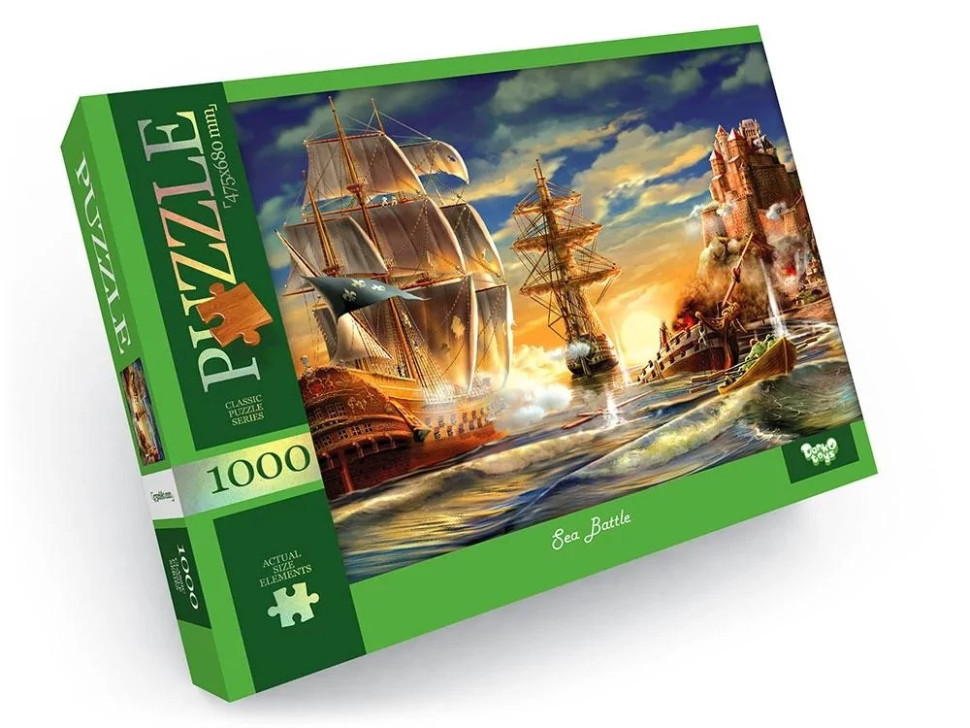 Пазл "Sea Battle" Danko Toys C1000-12-08, 1000 ел. Вінниця - фото 1