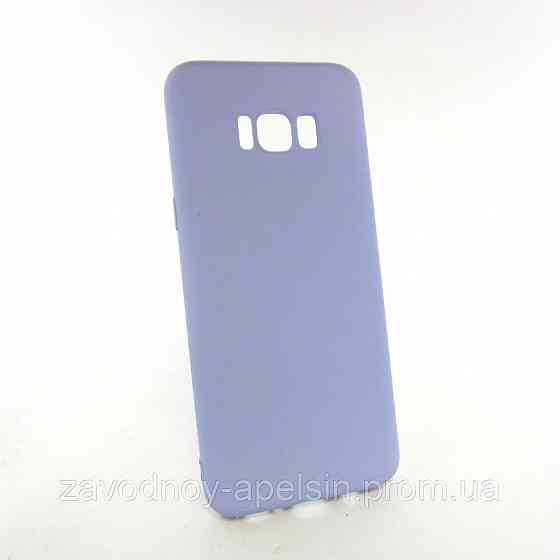 Samsung G955 S8+ Plus Чохол силіконовий (ліловий) Одеса