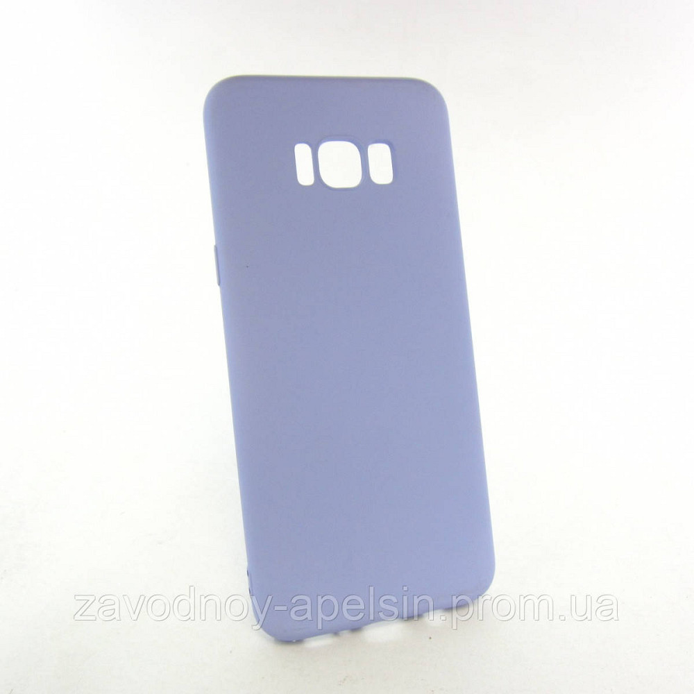 Samsung G955 S8+ Plus Чохол силіконовий (ліловий) Одеса - фото 1