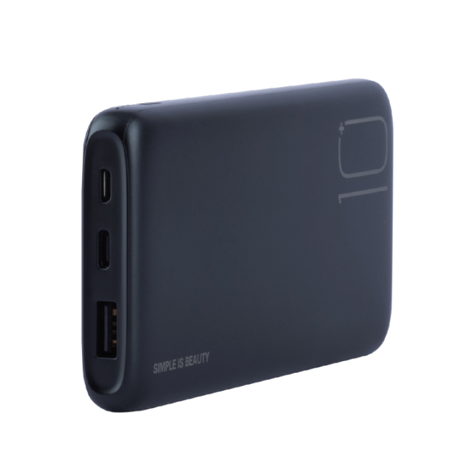 Портативний зовнішній акумулятор XO PR182 10000mAh (Чорний) Вінниця - фото 8