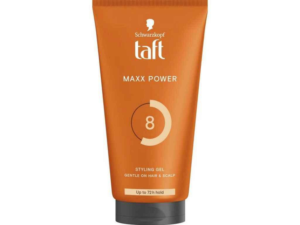 Гель для волос Maxx Power Фиксация 8, 150мл ТМ Taft Solmir Киев - изображение 1