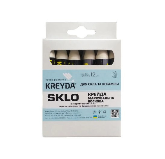 Для Скла, крейда воскової розмічальний SKLO (зелені) Павлоград - фото 2