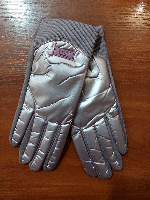 Рукавички сенсорні жіночі зима one size рожевий Київ - фото 4