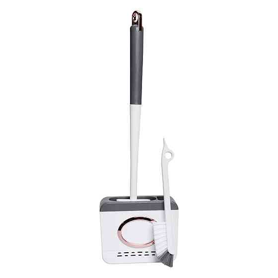 Силіконовий йоржик для туалету настінний 13×5.5×42 (см) йорж для унітазу силіконовий із щіткою йоржик для унітазу HP-35015-48DG Коломия