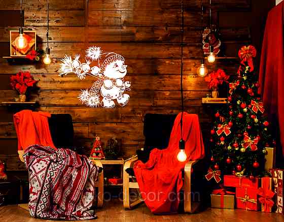 Декоративное настенное Панно «Снеговик», Декор на стену Киев