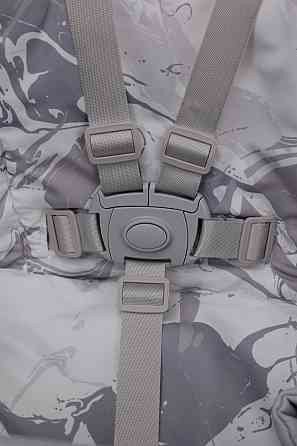 Стілець-гойдалка для годування дитини 2 в 1 VELANO Nomi, light grey Київ