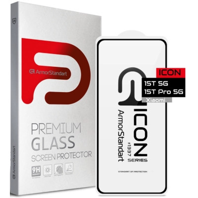 Стекло защитное Armorstandart Icon Xiaomi 15T 5G / 15T Pro 5G (ARM86973) Винница - изображение 1