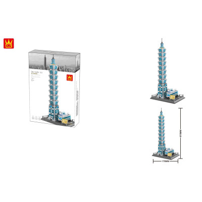Конструктор Wange Тайбей 101, Тайвань, Китай (WNG-Taipei-101) Вінниця - фото 2