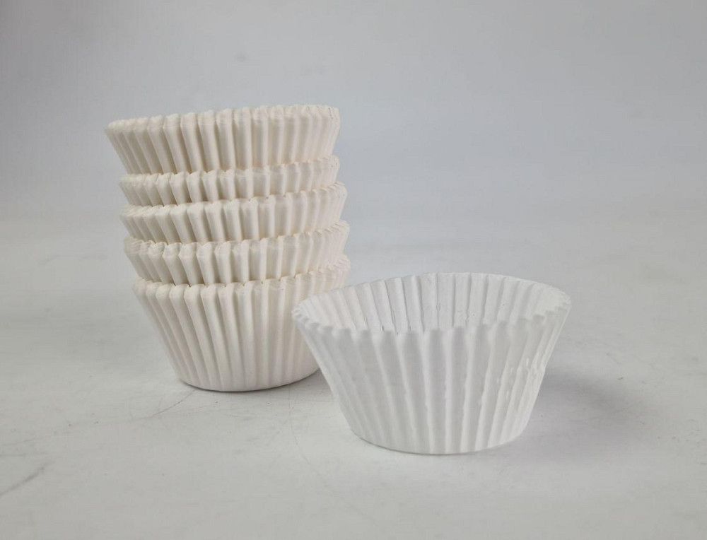 Тартолітка для кексів 5А кругла біла D40 H27,5 (100 шт.) (1 уп.) Харків - фото 3