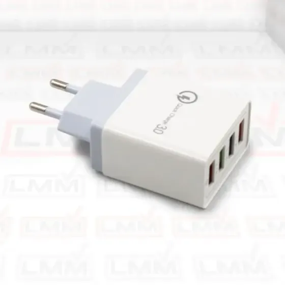 Адаптер на 4 USB с поддержкой QC 3.0, Fast Charge, D22 Киев