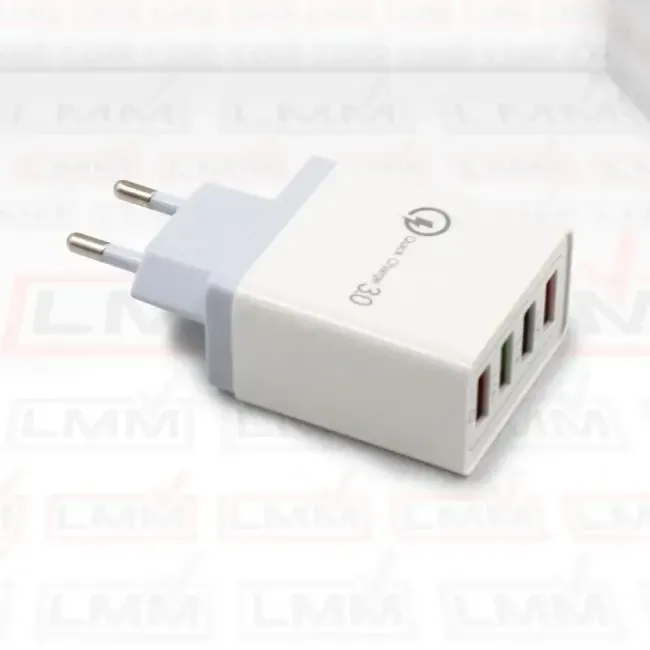 Адаптер на 4 USB з підтримкою QC 3.0, Fast Charge, D22 Київ - фото 2