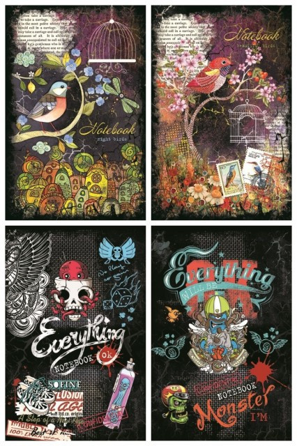 Блокнот В5 "Мандарин" інтегр. 80арк лінія БК120, шт Київ - фото 1