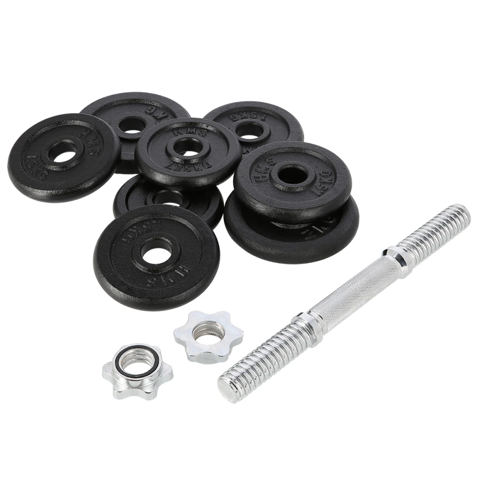 Гантель розбірна чавунна HMS SG04, 15 кг Київ - фото 5