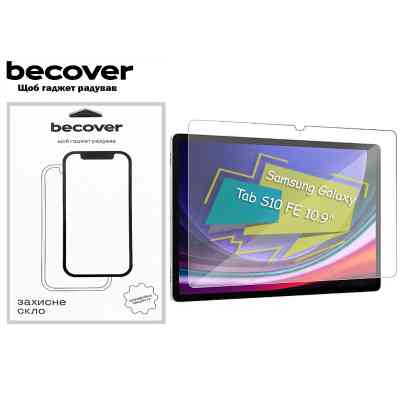 Стекло защитное BeCover Samsung Galaxy Tab S10 FE (SM-X520/SM-X526) 10.9" (713256) Винница