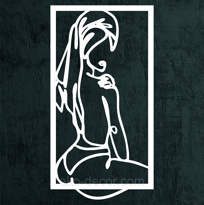 Декоративне настінне Панно «Жінка», Декор на стіну Київ - фото 8
