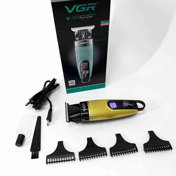 Електромашинка для стрижки VGR, Профессиональная машинка для стрижки волос на аккумуляторе YH-21 Львов
